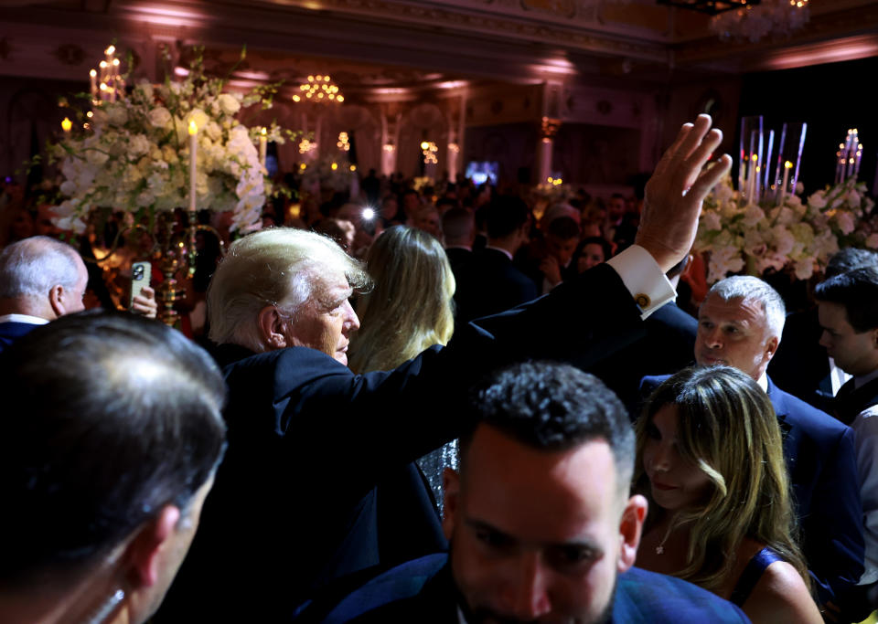 Donald Trump el pasado 31 de diciembre (Foto: Joe Raedle/Getty Images)