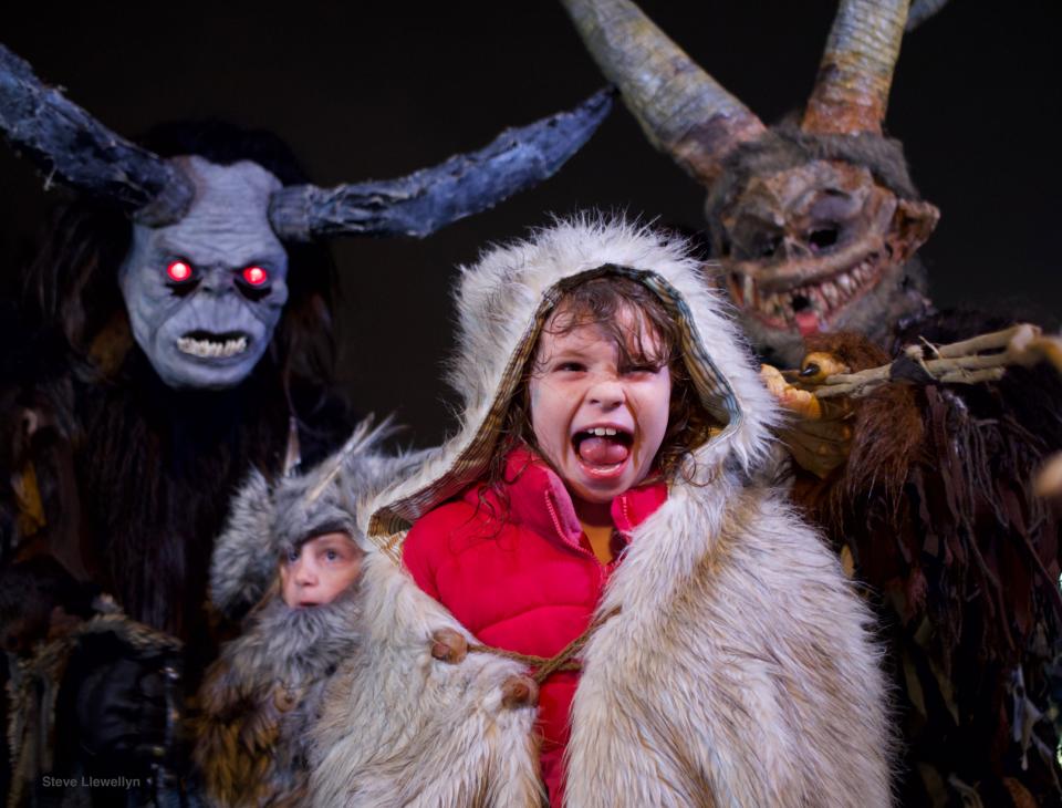 The Krampus Rampage & Bazaar is considered a tradition amongst many families in Bloomington.