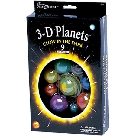 Image of Great Explorations glowing planets