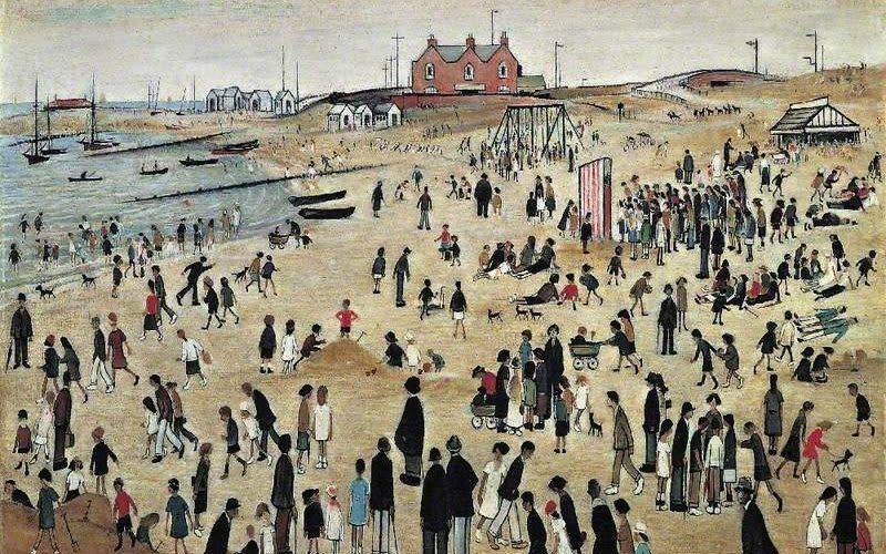 Lowry's July, the Seaside (1943)