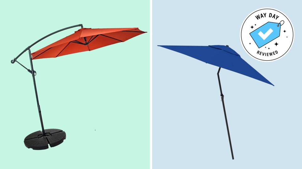 Stay in the shade on the sunniest days with the Beachcrest Home Kelton 120-inch umbrella.