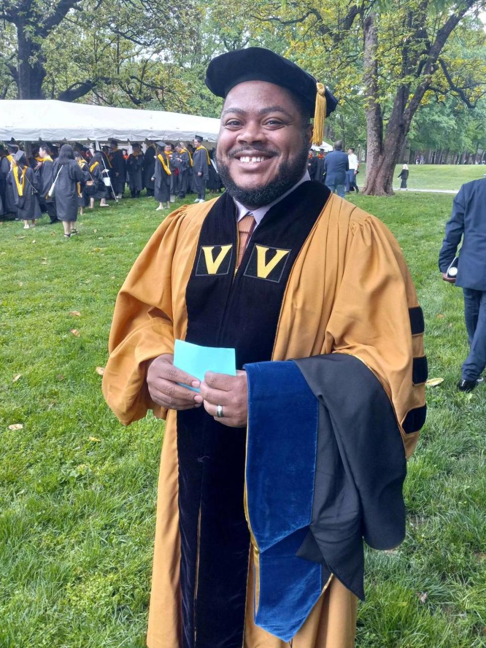 John Hood, a 2006 graduate of Carver High School in Columbus, earned a doctorate in astrophysics from Vanderbilt University in 2022 after volunteering and working at the Columbus State University Coca-Cola Space Science Center.