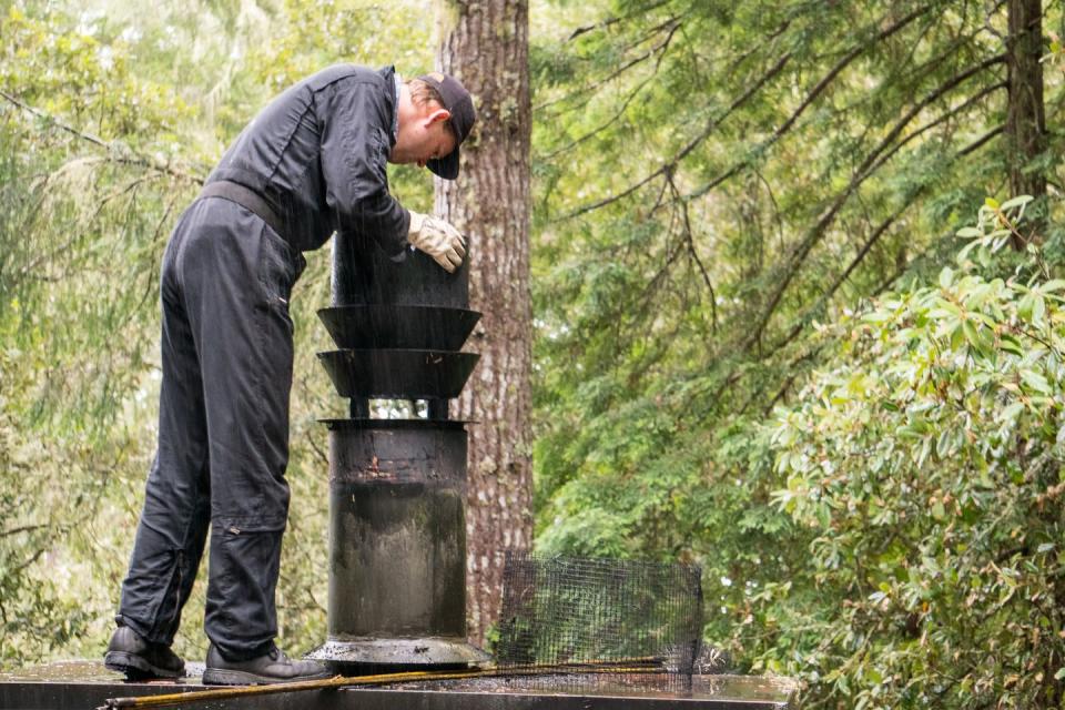 Clean out your chimney/heating stove.