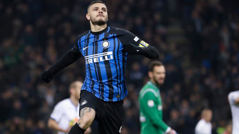 Los goles de Mauro Icardi a Atalanta