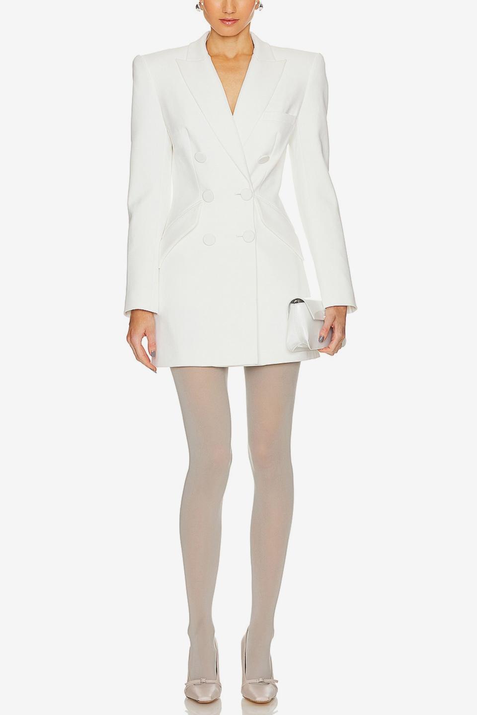 <p><a href="https://go.redirectingat.com?id=74968X1596630&url=https%3A%2F%2Fwww.revolve.com%2Fsans-faff-amberly-blazer-dress-in-white%2Fdp%2FSAFR-WD3%2F&sref=https%3A%2F%2Fwww.elle.com%2Ffashion%2Fshopping%2Fg60400701%2Fbest-engagement-party-dresses%2F" rel="nofollow noopener" target="_blank" data-ylk="slk:Shop Now;elm:context_link;itc:0;sec:content-canvas" class="link ">Shop Now</a></p><p>Amberly Blazer Dress</p><p>Revolve</p><p>$730.00</p>