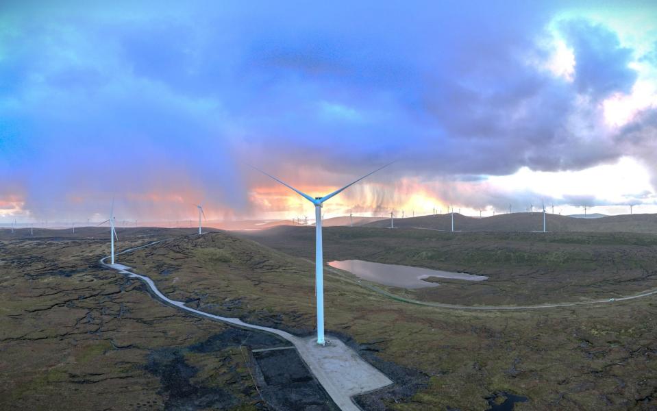 The Viking wind farm