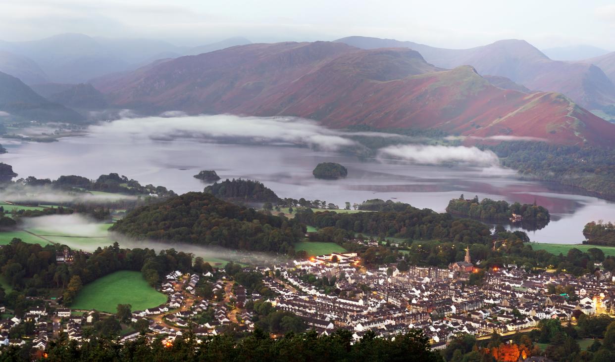 Mist as summer turns to autumn over the Lake District (PA)