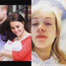 <p>En se comparant avec les photos de Kate, un certain nombre de mamans a montré, d’une façon hilarante, sur les réseaux sociaux à quoi elles ressemblaient, quelques heures après l’accouchement. Crédit photo : Twitter JadeBarnes23 </p>