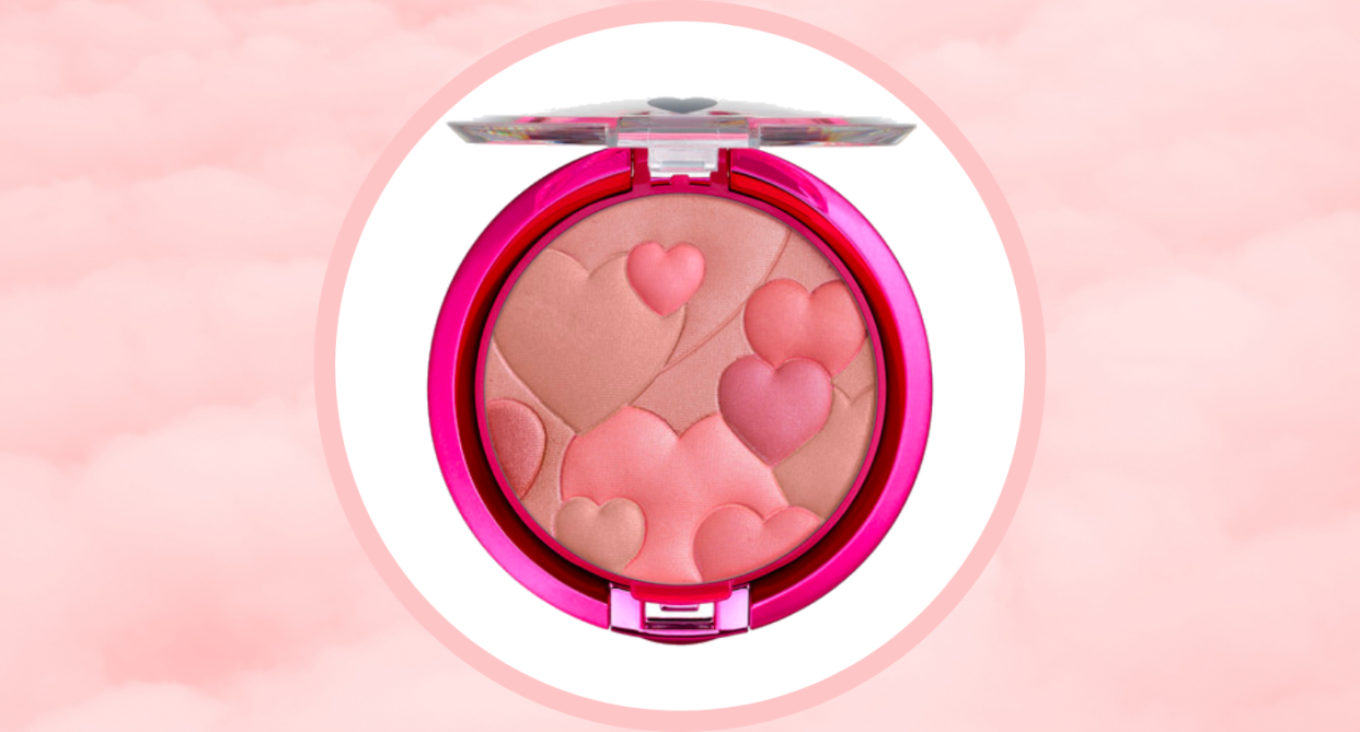 This affordable blush is perfect for any Valentine's Day beauty look.