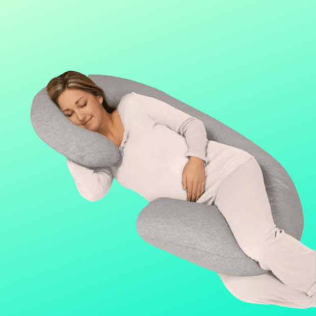 <a href="https://www.target.com/p/leachco-snoogle-chic-jersey-support-pillow-heather-gray/-/A-76485183?ref=tgt_adv_XS000000&AFID=google_pla_df&fndsrc=tgtao&DFA=71700000023603947&CPNG=PLA_Baby%2BShopping_Brand_Competitor%7CBaby_Ecomm_Baby&adgroup=SC_Baby&LID=700000001170770pgs&LNM=PRODUCT_GROUP&network=g&device=m&location=9004410&targetid=pla-895536784208&ds_rl=1246978&ds_rl=1242884&gclid=CISjnKqrsPACFVYrHwodI7IAcw&gclsrc=ds" rel="nofollow noopener" target="_blank" data-ylk="slk:(Target);elm:context_link;itc:0;sec:content-canvas" class="link ">(Target)</a>