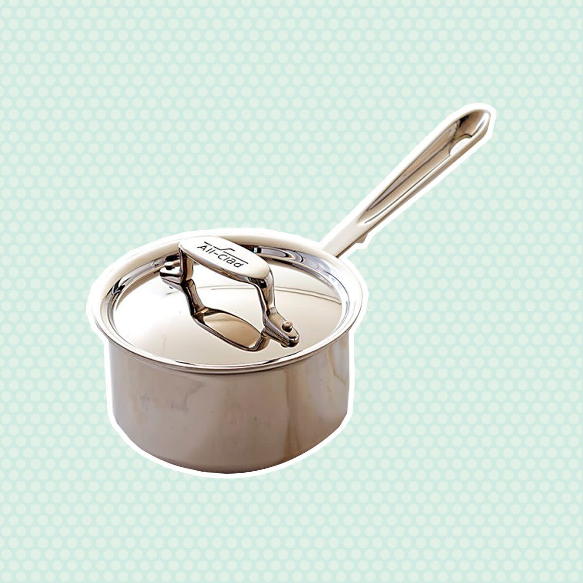 <a href="https://www.williams-sonoma.com/products/all-clad-d5-stainless-steel-sauce-pan/" rel="nofollow noopener" target="_blank" data-ylk="slk:Saucepan;elm:context_link;itc:0;sec:content-canvas" class="link rapid-noclick-resp">Saucepan</a>