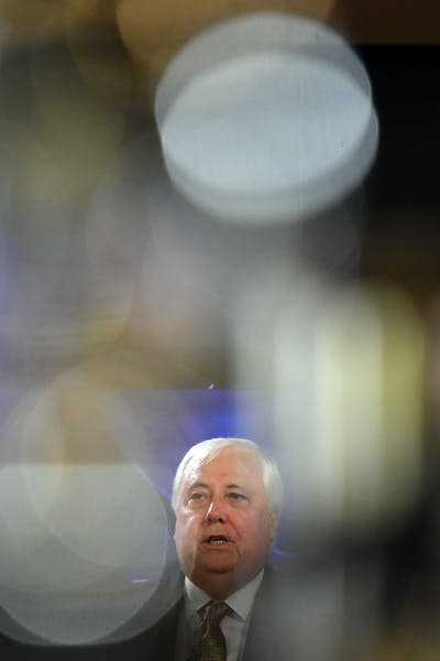 <span class="caption">Clive Palmer is vying to re-enter federal parliament as a Queensland senator.</span> <span class="attribution"><span class="source">Mick Tsikas/AAP</span></span>