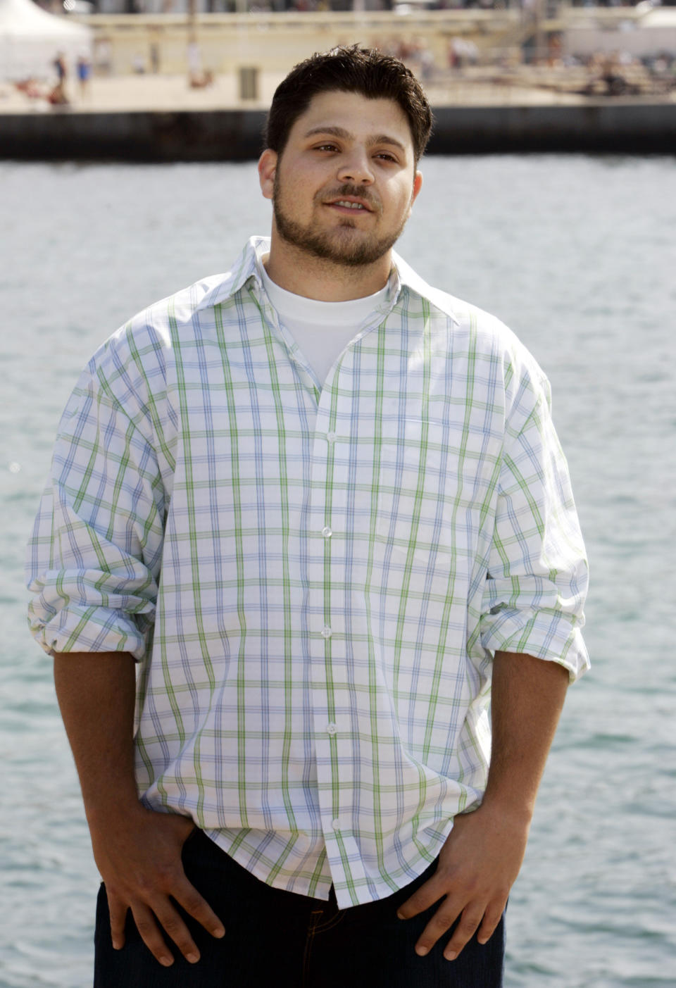 Actor Jerry Ferrara poses during a photo call for the comedy "Entourage" at the 60th International film festival in Cannes, southern France, on Wednesday, May 23, 2007.