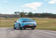 <p>The Elantra N couldn't beat the Kona N's time at Lightning Lap, but that comes down to the tires. </p>