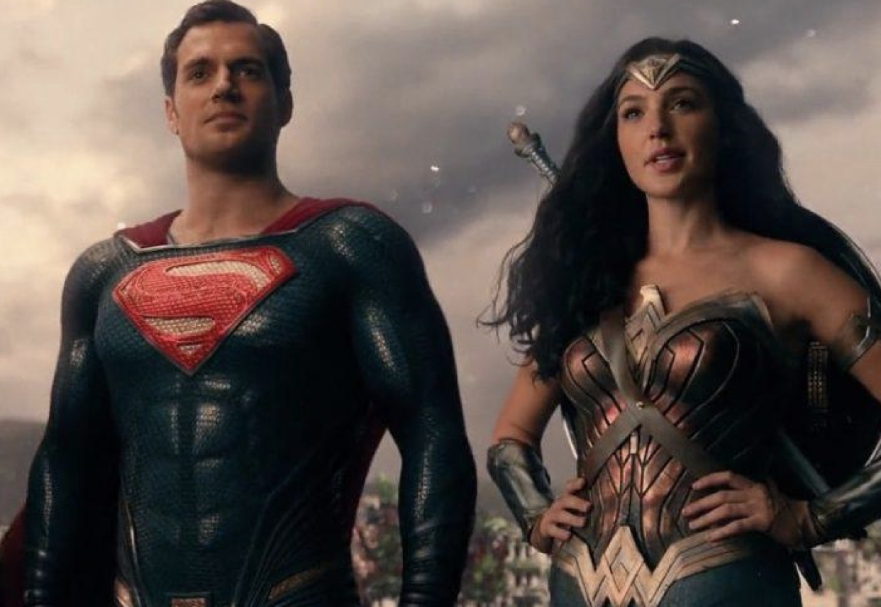Henry Cavill as Superman, Gal Gadot as Wonder Woman (Warner Bros.)