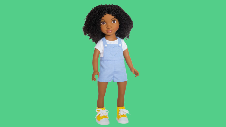 Zoe from Health Roots Dolls will teach kids to love their beautiful curls.