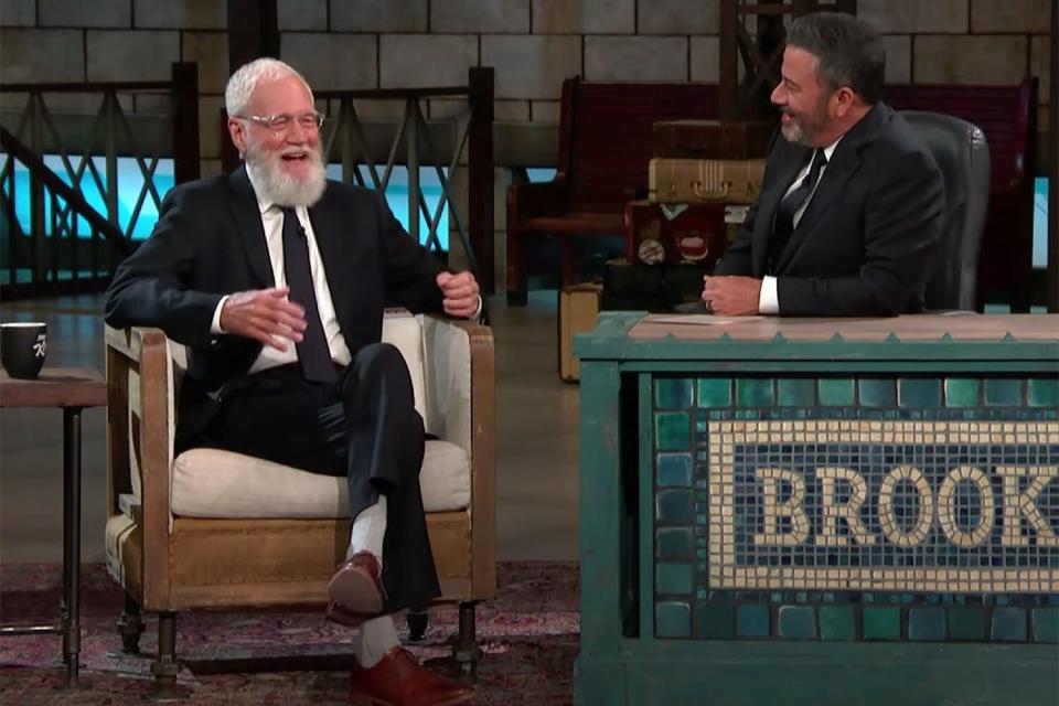 David Letterman on Jimmy Kimmel Live