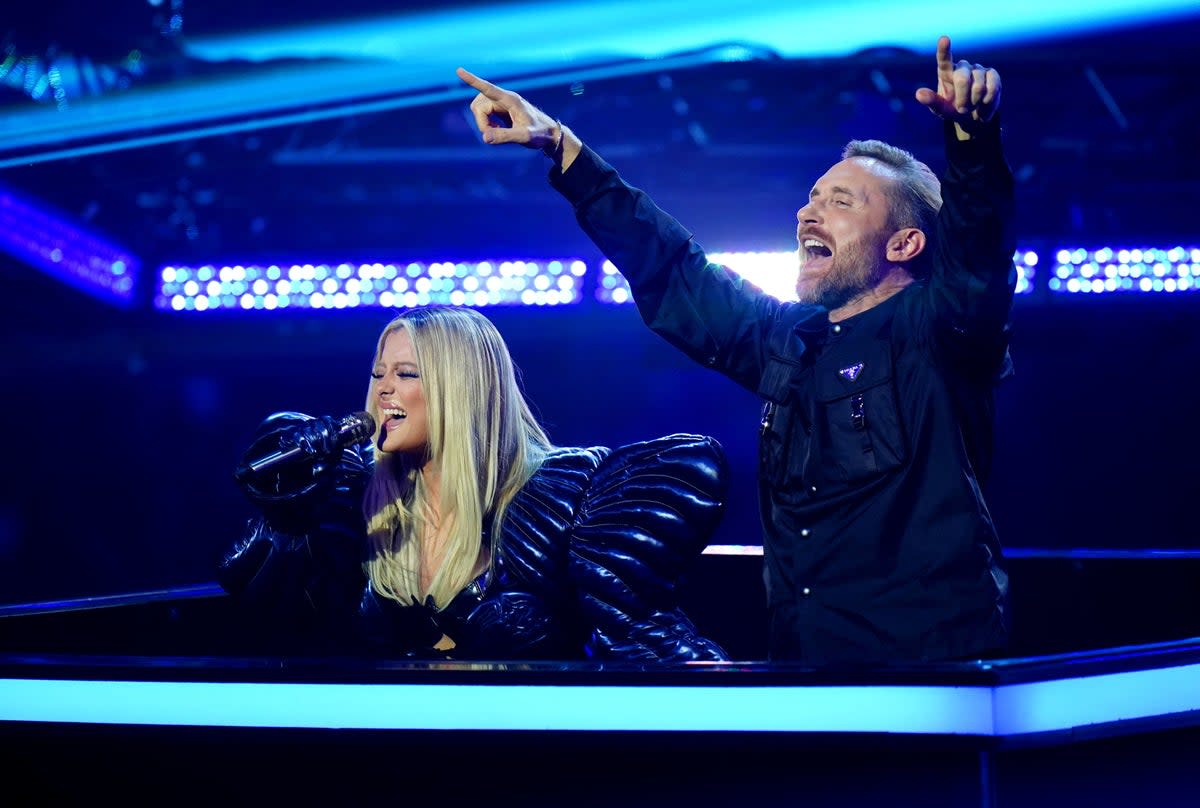 David Guetta and Bebe Rexha are top of another chart  ( Ian West / PA)
