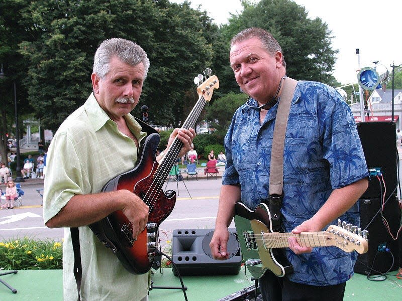 Joe Baglione and Mark Andersen of the Fat City Band appear in this file photo.