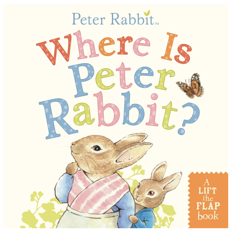 Where is Peter Rabbit? (PHOTO: Amazon)