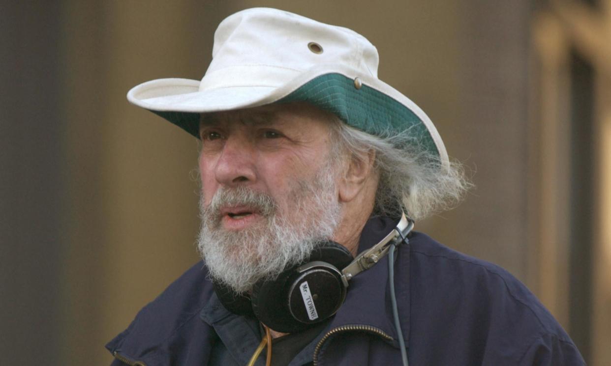 <span>Robert Towne on the set of Ask the Dust in 2006.</span><span>Photograph: David Bloomer/Paramount Classics/Kobal/Shutterstock</span>