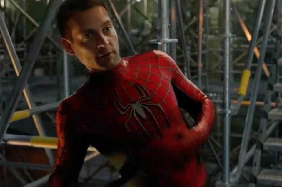 Tobey Maguire reprised his version of Peter Parker in 2021’s “Spider-Man: No Way Home” Sony Pictures/Marvel Entertainment