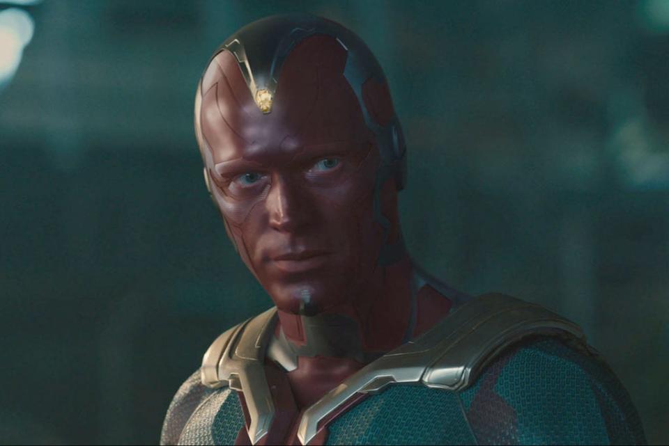 Paul Bettany as Vison in The Avengers: Age of Ultron (2015) (Marvel)