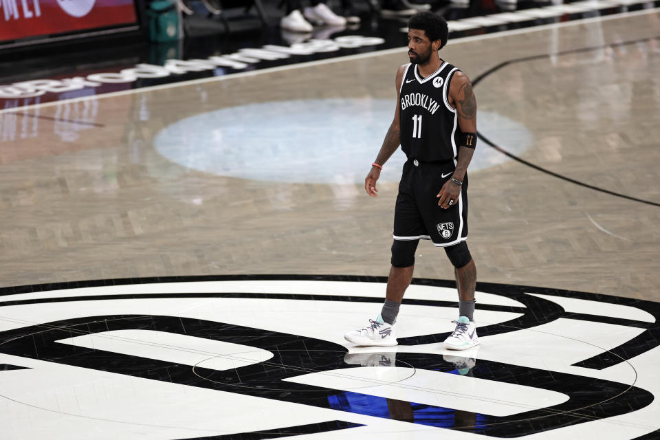 Brooklyn Nets guard Kyrie Irving