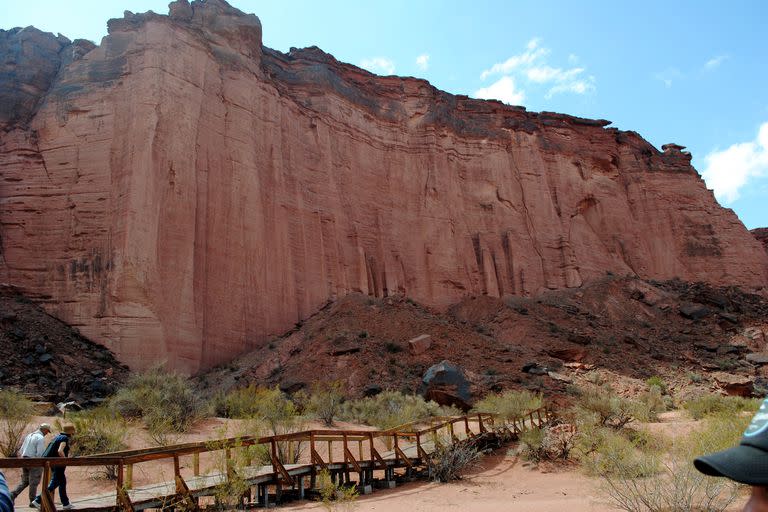 Valles turísticos en San Juan.
Parque Nacional Talampaya