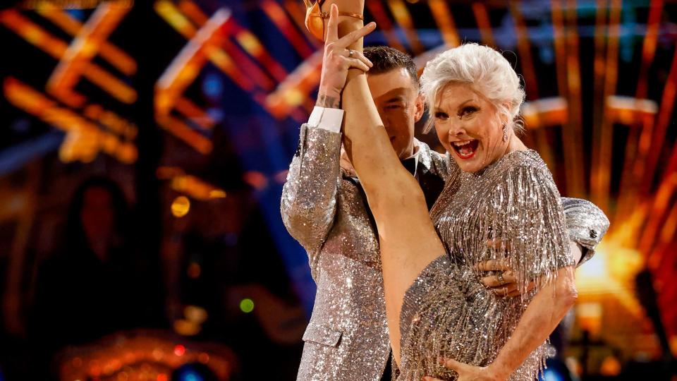 Kai Widdrington & Angela Rippon on Strictly Come Dancing