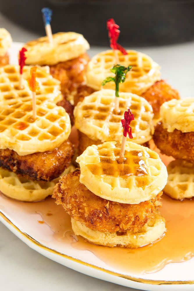 Chicken & Waffles Sliders