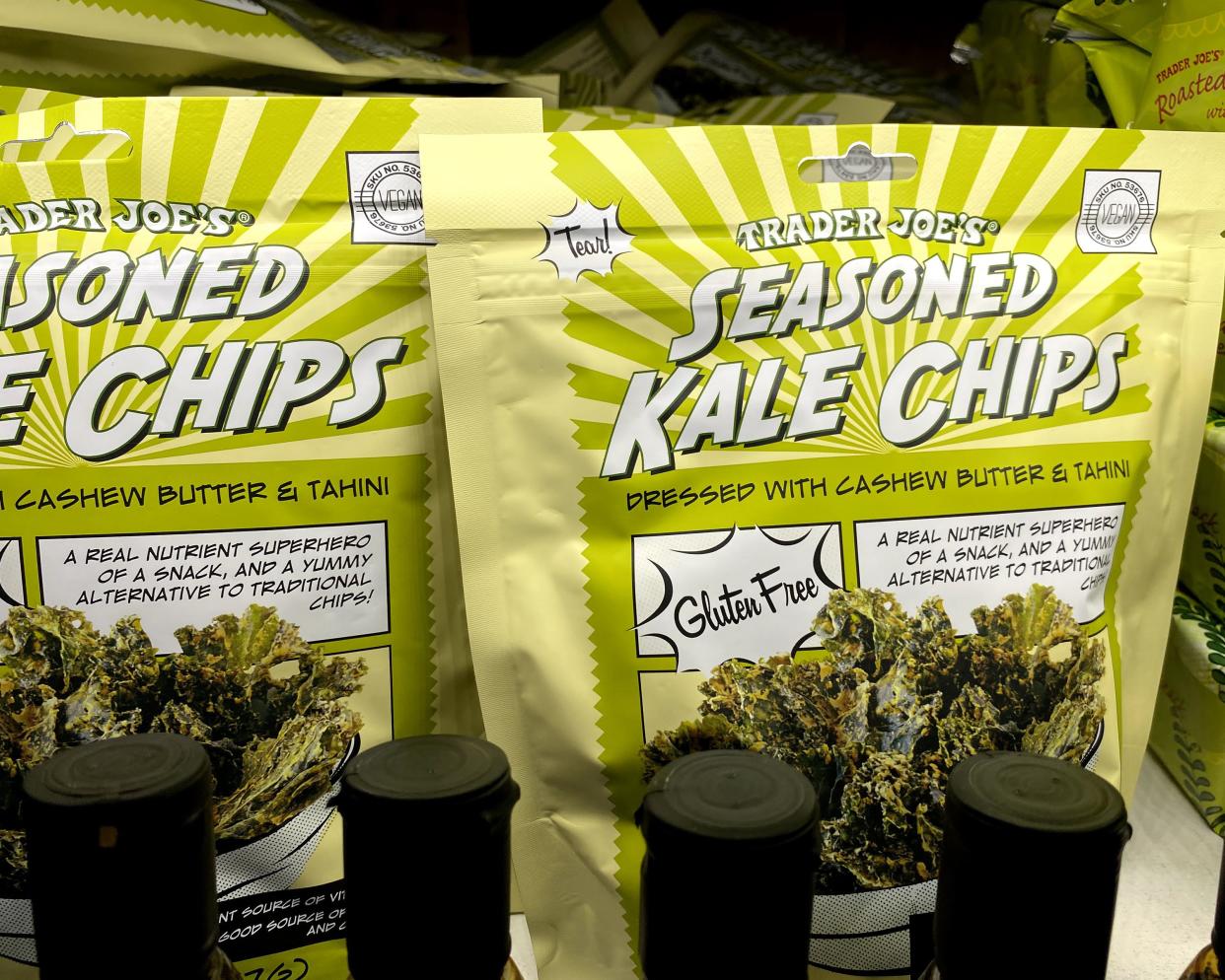 Seasoned Kale Chips from Trader Joe's