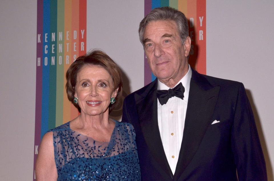 Nancy Pelosi and Paul Pelosi in 2014