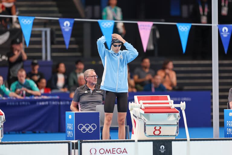 Ulises Saravia, uno de los grandes talentos jóvenes de la natación argentina junto con Agostina Hein