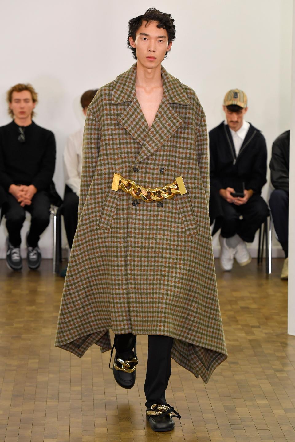 JW Anderson's fall 2021 menswear show in Paris, January 15, 2020.