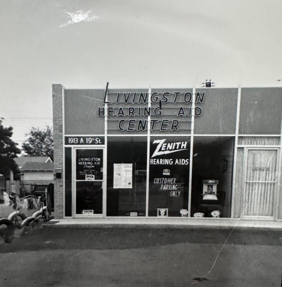 Livingston Hearing Aid Center first opened at 1913 19th St. in Lubbock in 1953, as seen in this file photo.