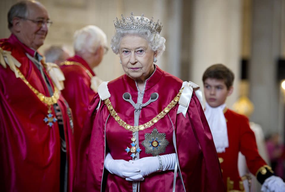 The Queen is said to be devastated over the death of her longtime friend. Photo: Getty Images