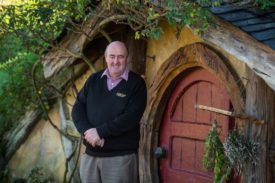 Russell Alexander, CEO of Hobbiton. (Tourism New Zealand))