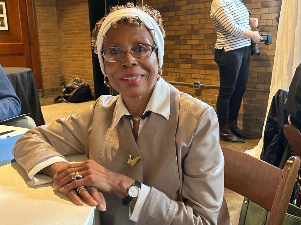 Angela Stinson is a volunteer with St. Matthew Christian Methodist Church, a Blanket of Love Sanctuary Church in Milwaukee. As a volunteer, she develops lasting relationships with women and families to improve infant mortality rates in the city.