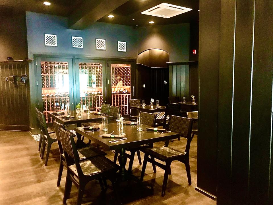 A look at the dining room of the new Bar Reverie in Greenville on Aug. 3, 2023.