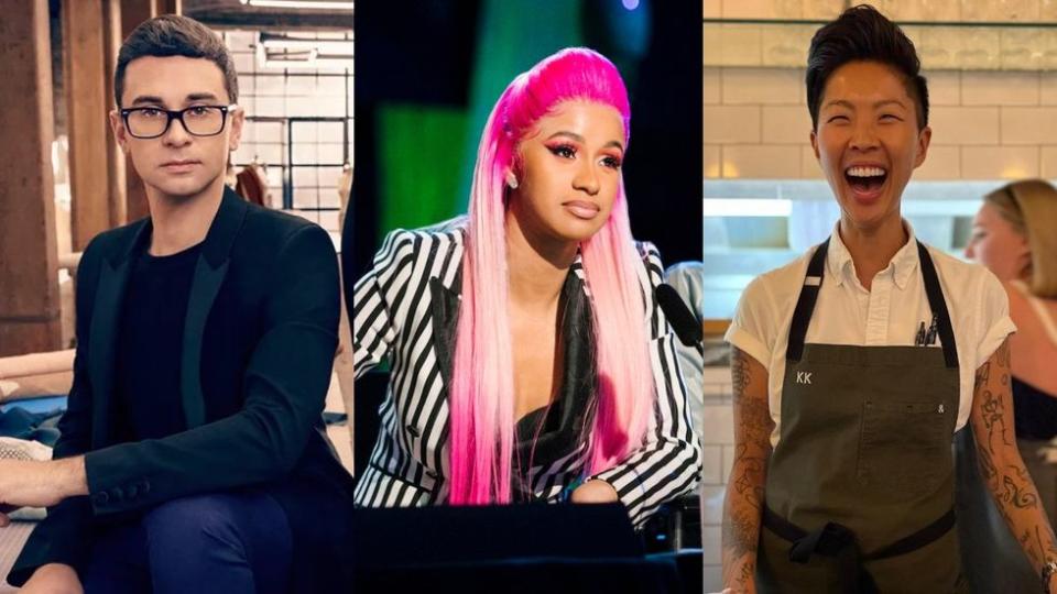 Christian Siriano; Cardi B; Kristen Kish