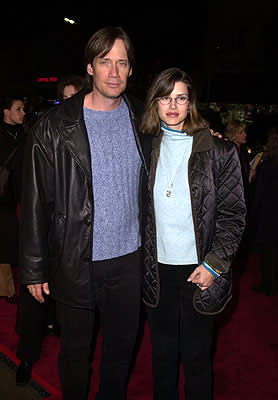 Kevin Sorbo and wife Sam Jenkins at the Los Angeles premiere of Warner Brothers' The Pledge