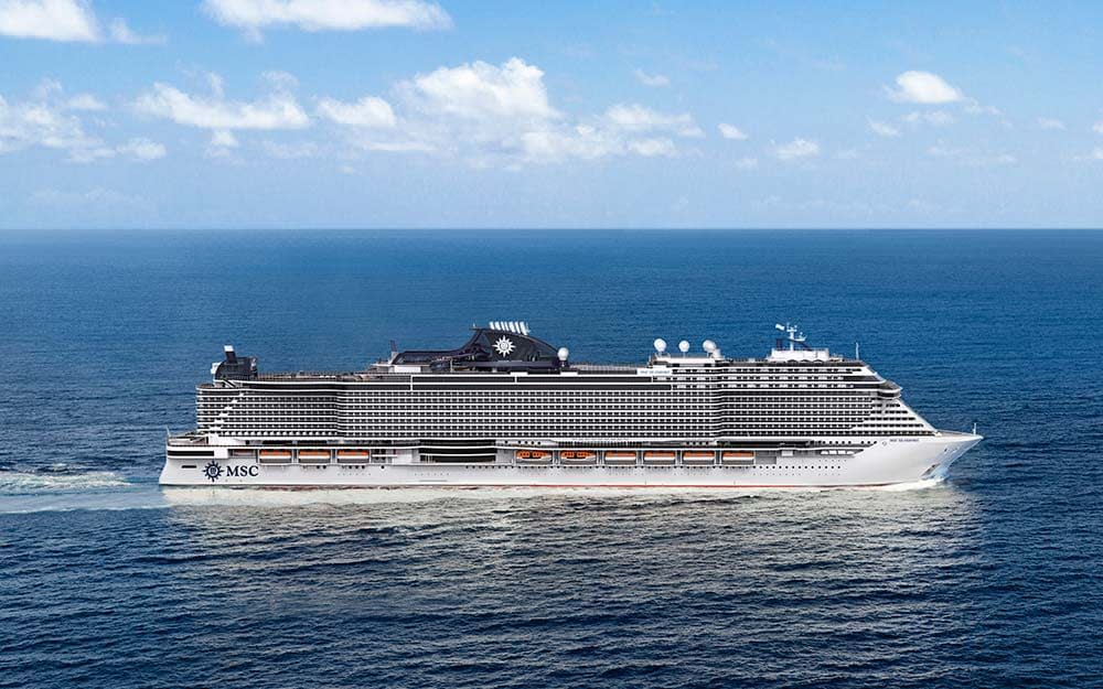 MSC Seashore, one of the most advanced ships being built, will feature "Safe Air" technology