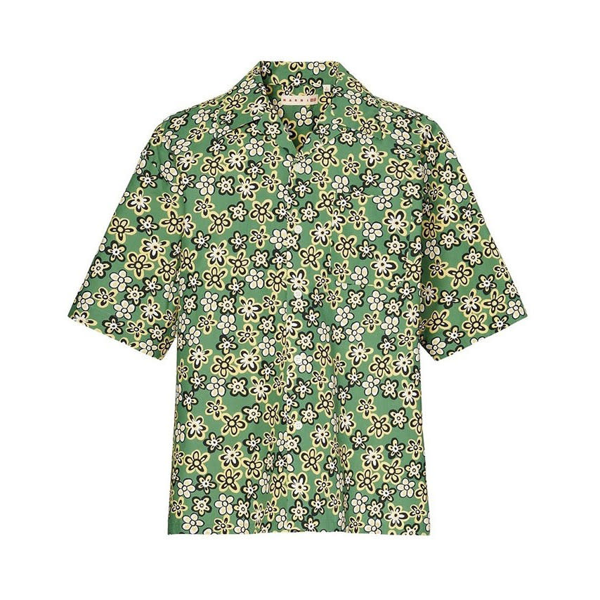 Marni x Uniqlo Men's Open Collar Shirt