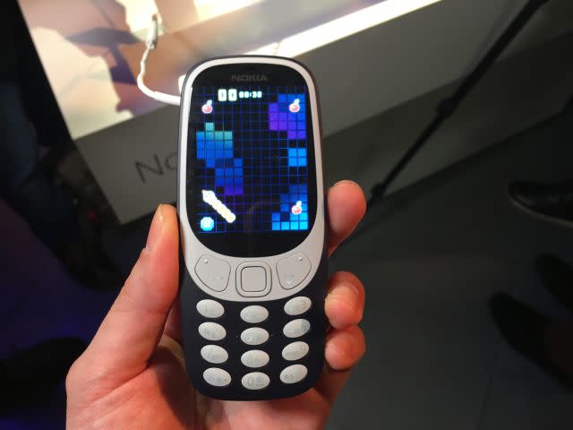 Nokia's new 3310 with Snake