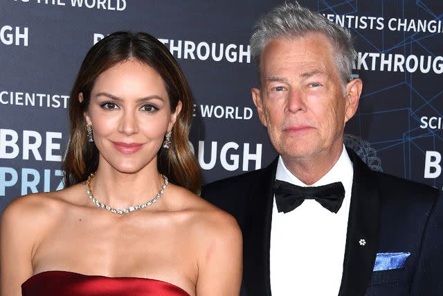 <p>Steve Granitz/FilmMagic</p> Katharine McPhee and David Foster