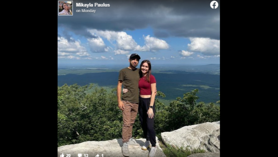 The 22-year-old victim was identified as Adam Simjee and he was traveling with his 20-year-old girlfriend, Mikayla Paulus, who witnessed the killing, the sheriff’s office said in a press release.