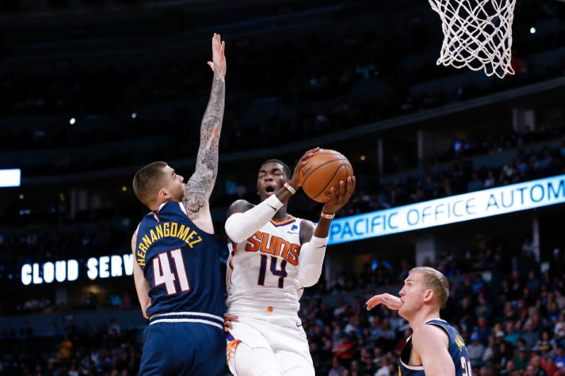 NBA: Phoenix Suns at Denver Nuggets