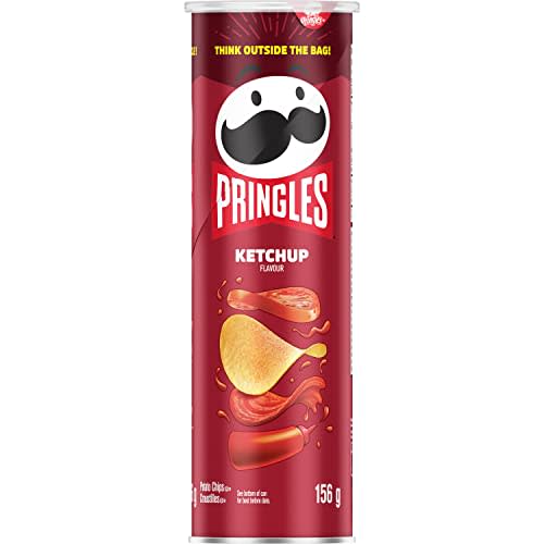Pringles Potato Chips, Ketchup, 156 Grams/5.50oz {Imported from Canada}
