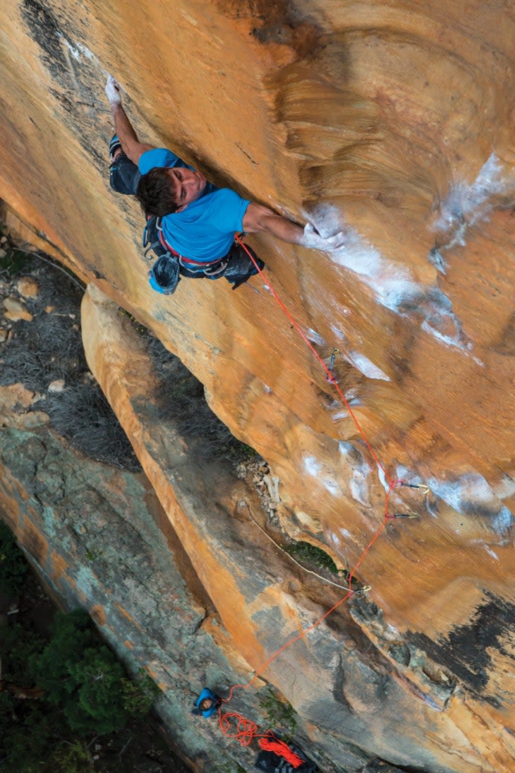 Ben Ruek Climbing Comfort Zone Australia Grampians